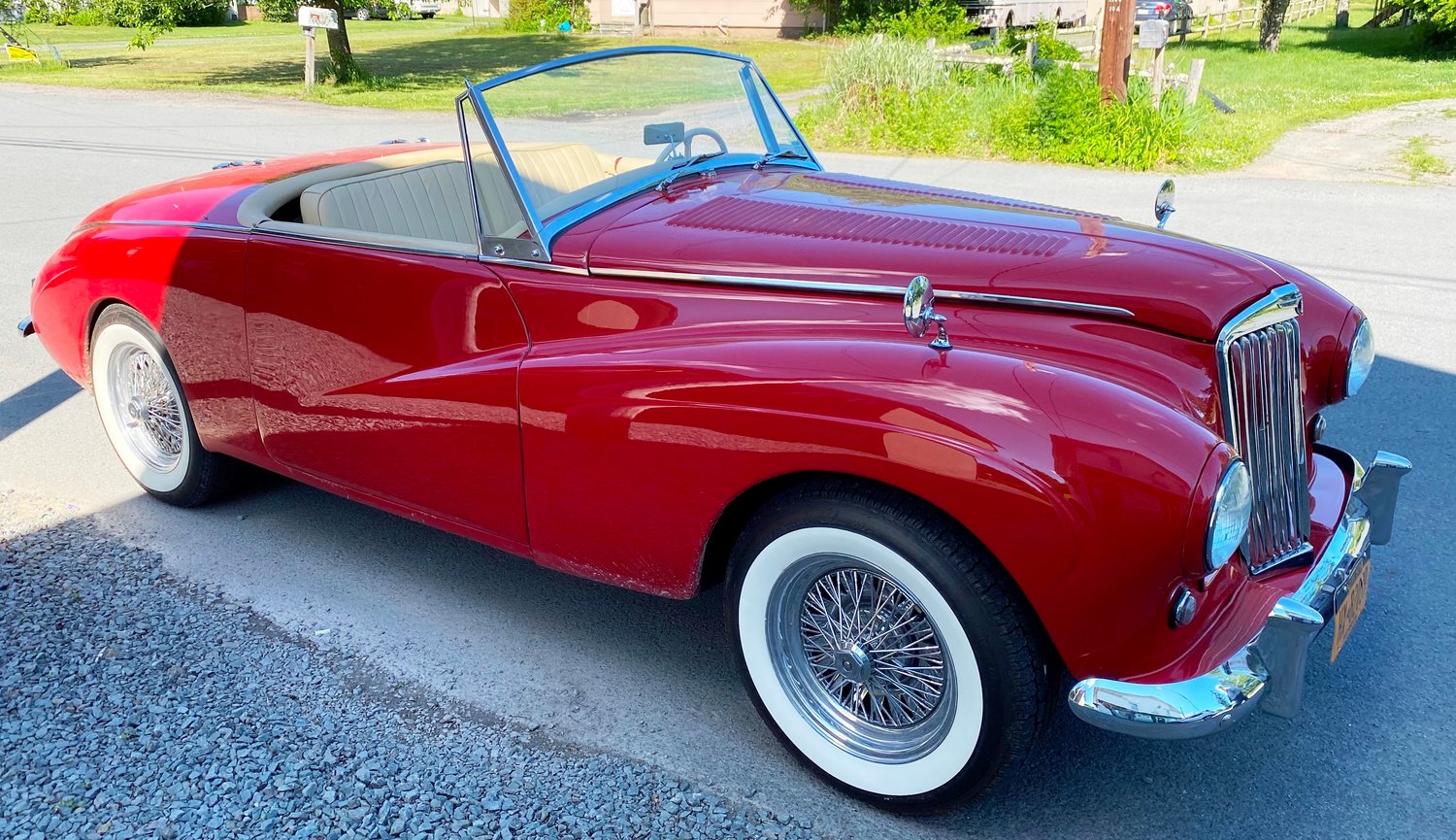 A 1955 Sunbeam Alpine MK III, one of only 21 in the world, will be on display at the event.